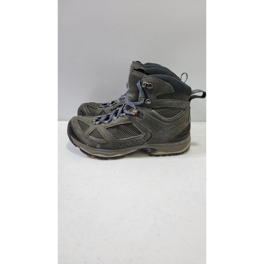 Vasque Mens Hiking Boots 7192 Size 7.5 M Greenish Gray